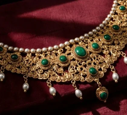 Jade and Gold Necklace: Timeless Elegance Crafted by Real Jade