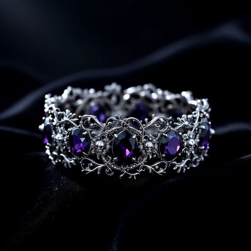 StockCake purple jade bracelets Images and Photos 1764572312