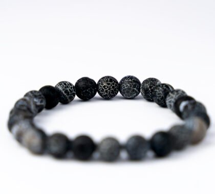 Authentic Handcrafted Black Jade Bracelet by Real Jade