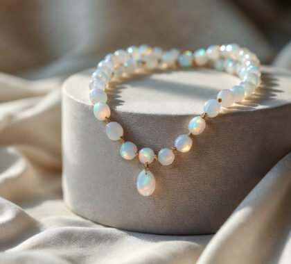 Timeless Elegance of white jade necklace -Real Jade