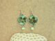 green jade earrings