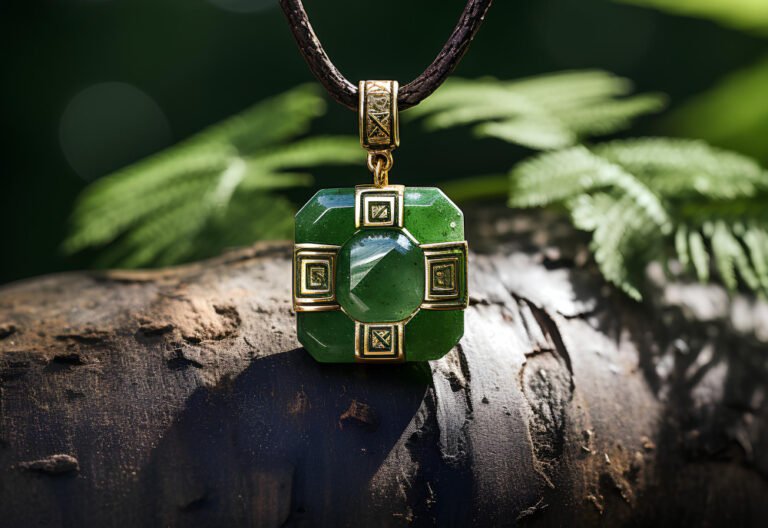 maori jade necklace