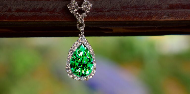 jade crystal necklace