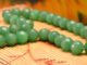 green jade beads,